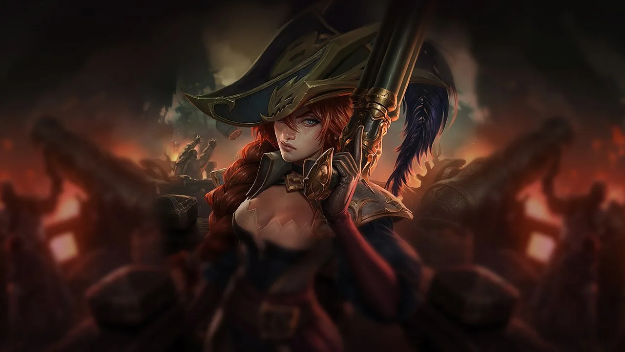 Captain Fortune Miss Fortune splash art