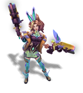 Battle Bunny Miss Fortune Catseye chroma