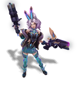 Battle Bunny Miss Fortune Obsidian chroma