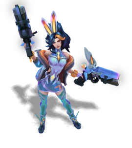 Battle Bunny Miss Fortune Nightwire chroma