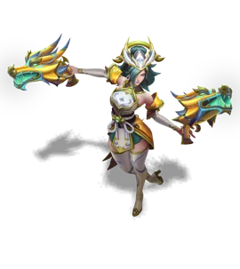 Porcelain Miss Fortune Catseye chroma