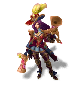Battle Queen Miss Fortune Ruby chroma