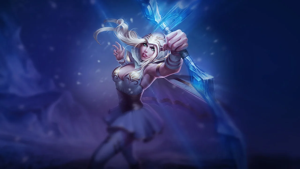 Freljord Ashe splash art