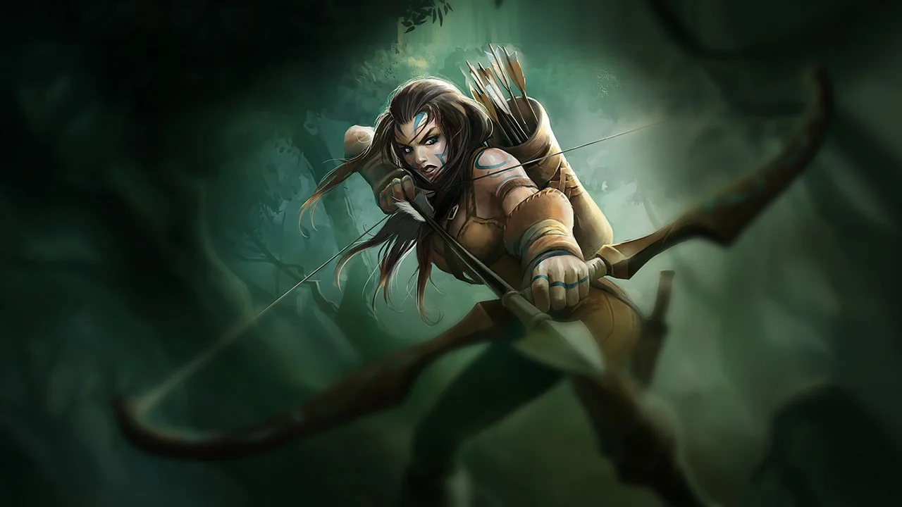 Woad Ashe splash art