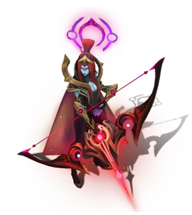 Cosmic Queen Ashe Obsidian chroma