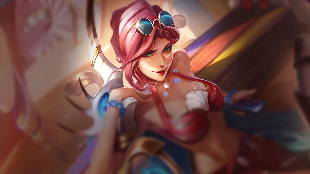 Ocean Song Ashe splash art