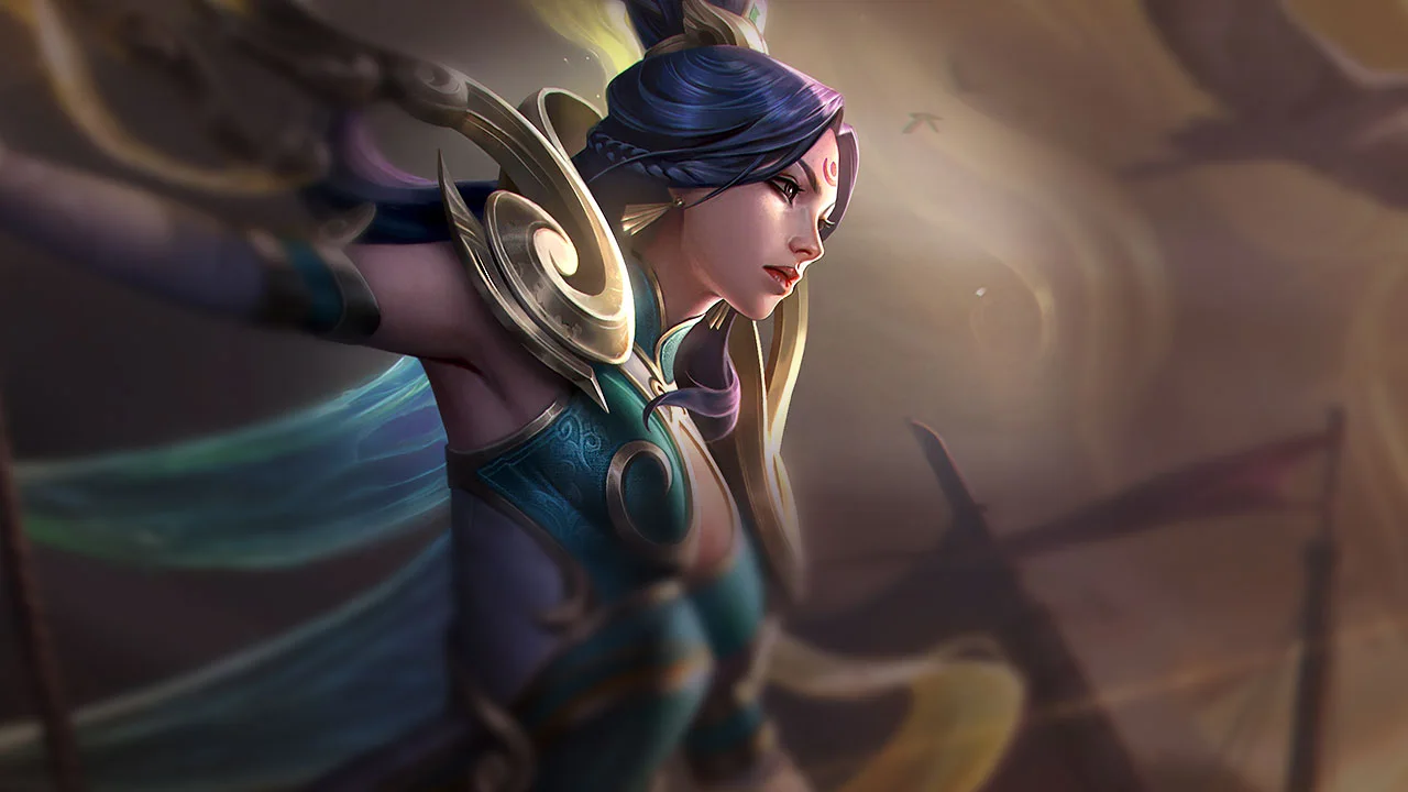 Lunar Empress Ashe splash art