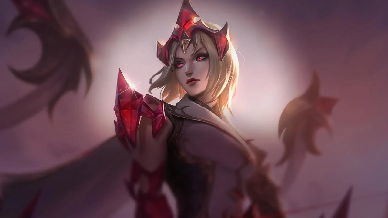 Crystalis Motus Ashe splash art