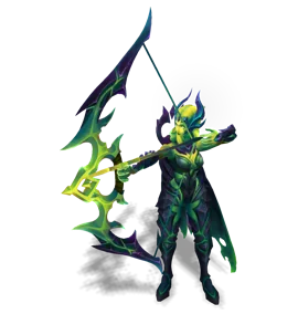 Infernal Ashe Emerald chroma