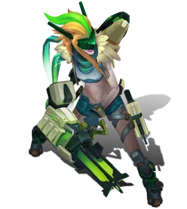 PROJECT Jinx Emerald chroma