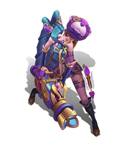 Heartseeker Jinx Amethyst chroma