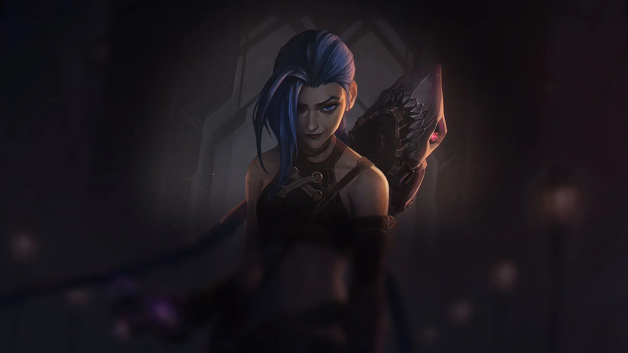 Arcane Enemy Jinx splash art