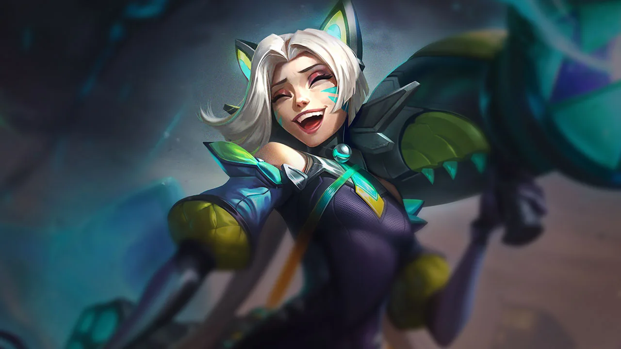 Battle Cat Jinx splash art