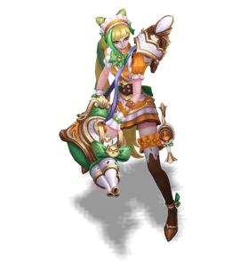 Cafe Cuties Jinx Citrine chroma