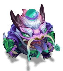 Shan Hai Scrolls Tahm Kench Tanzanite chroma