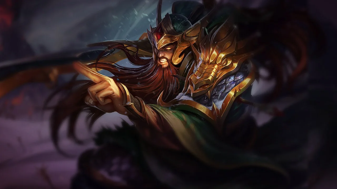 Warring Kingdoms Tryndamere splash art