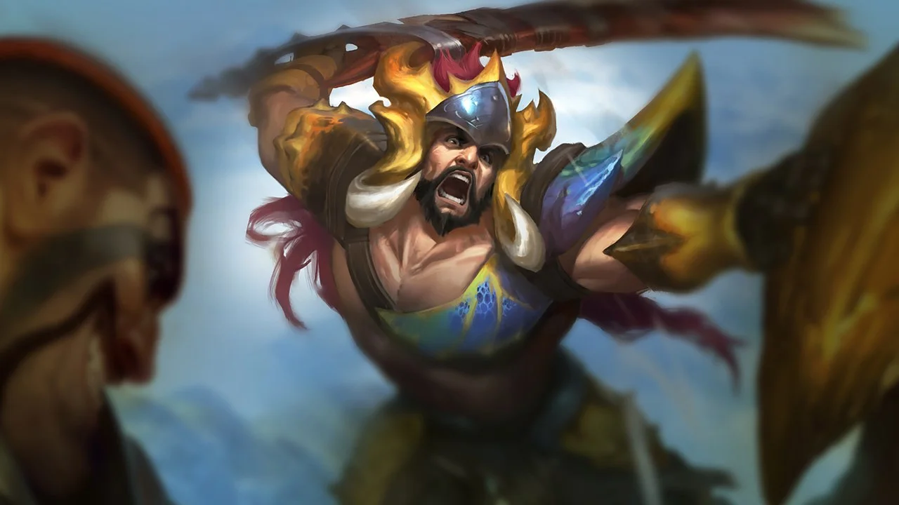 Beast Hunter Tryndamere splash art