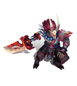 Blood Moon Tryndamere Ruby chroma