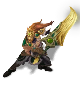 Victorious Tryndamere Gold chroma