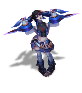 Battle Academia Sapphire chroma