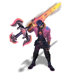 Lunar Beast Viego Rose Quartz chroma