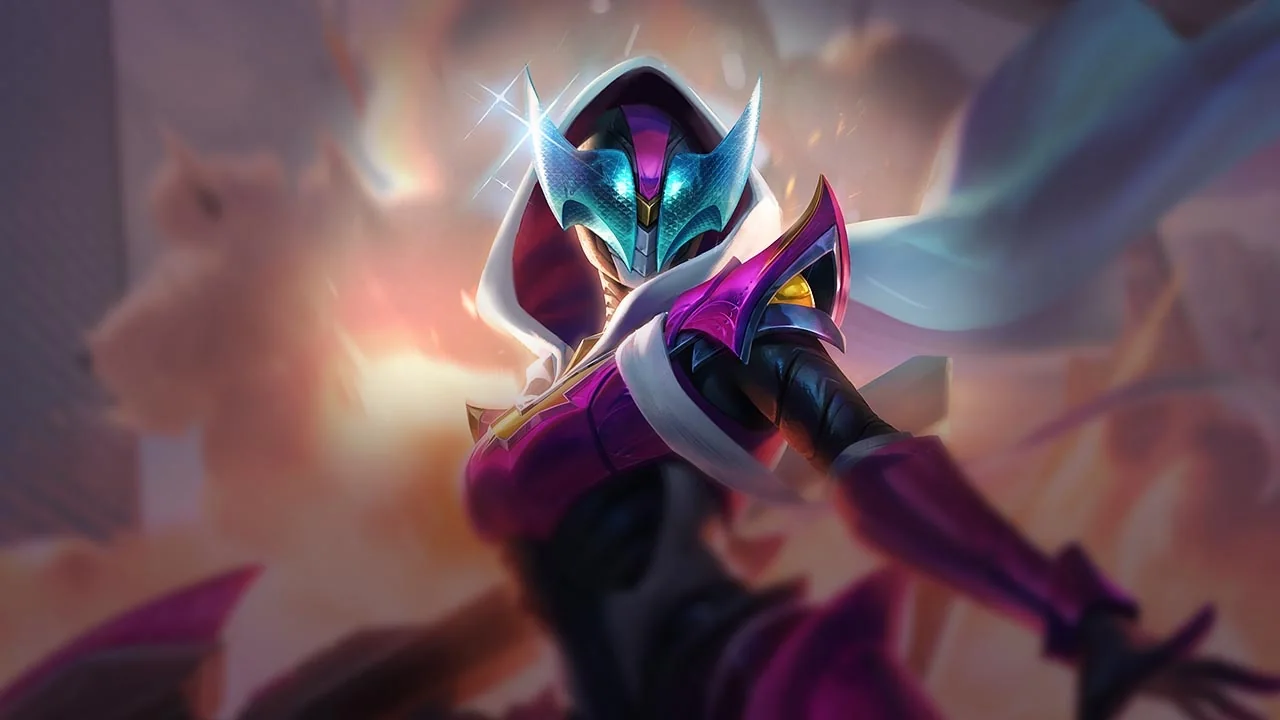 Masked Justice Senna splash art