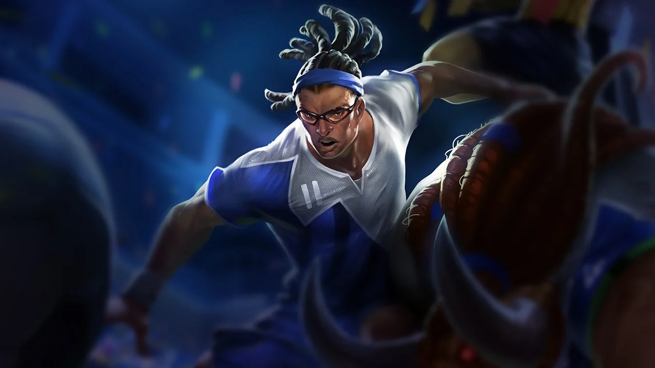 Striker Lucian splash art