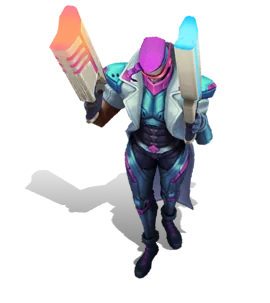 Demacia Vice Lucian Turquoise chroma