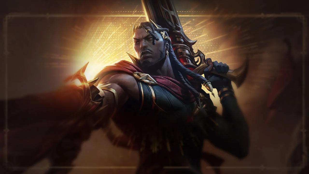 Arcana Lucian splash art