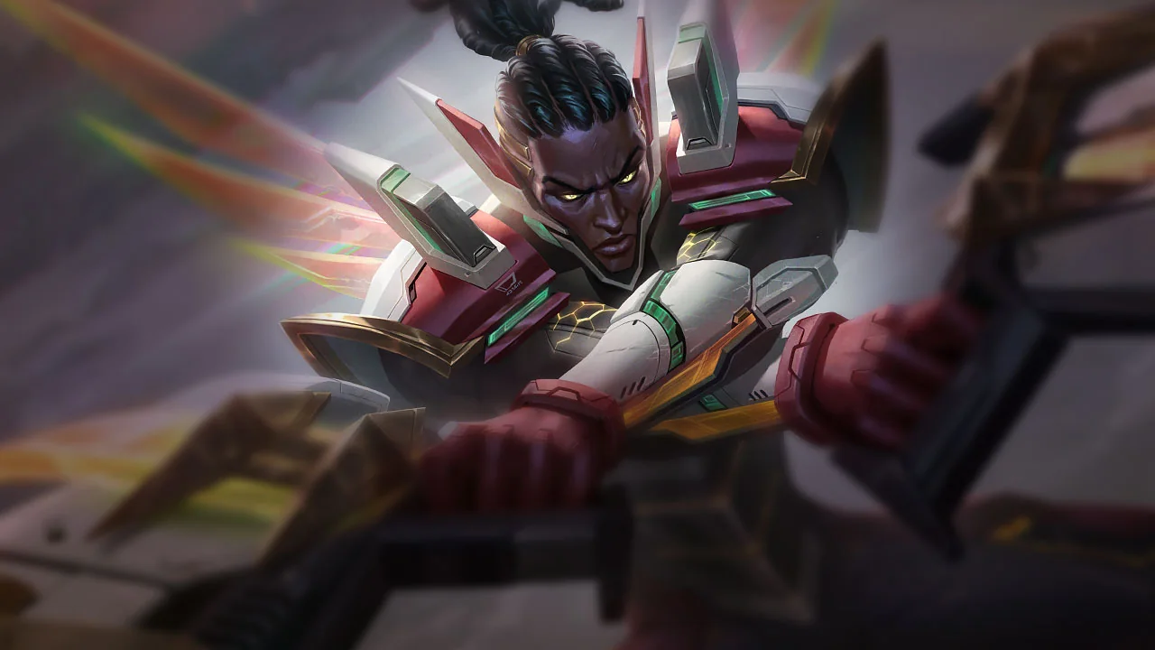Strike Paladin Lucian splash art