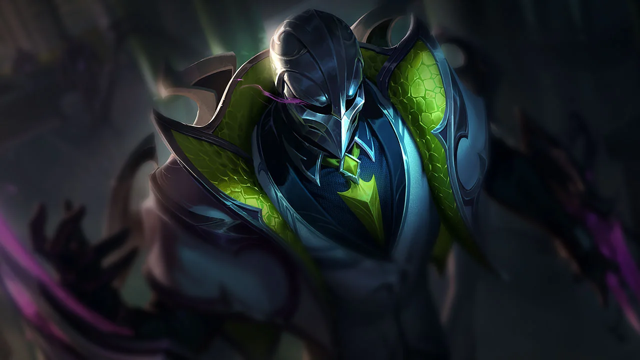 Debonair Zed splash art