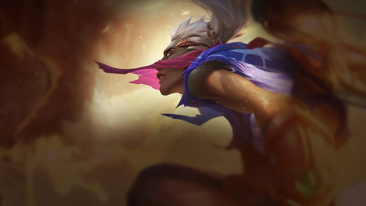 Sandstorm Ekko splash art