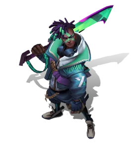 True Damage Ekko Turquoise chroma