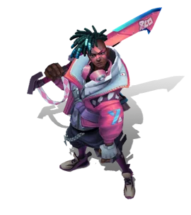 True Damage Ekko Rose Quartz chroma