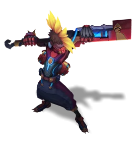 Pulsefire Ekko Ruby chroma