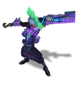 Pulsefire Ekko Amethyst chroma