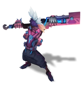 Pulsefire Ekko Rose Quartz chroma