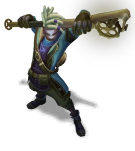 Arcane Firelight Ekko Turquoise chroma