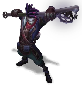 Arcane Firelight Ekko Obsidian chroma