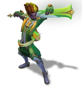 Star Guardian Ekko Emerald chroma