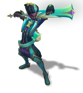Star Guardian Ekko Turquoise chroma