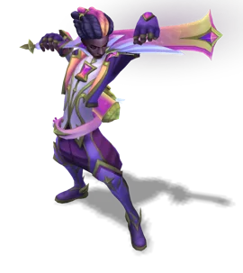 Star Guardian Ekko Tanzanite chroma