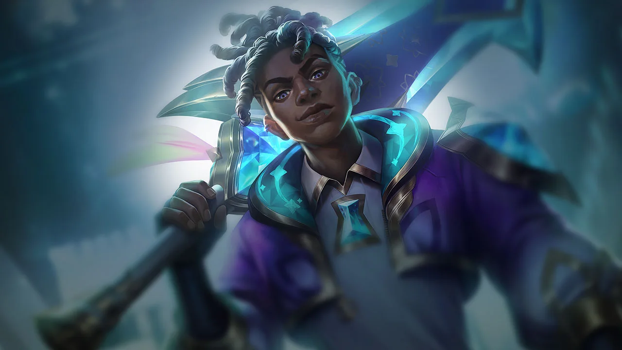 Prestige Star Guardian Ekko splash art