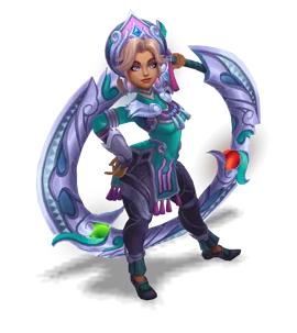 Lunar Empress Qiyana Turquoise chroma