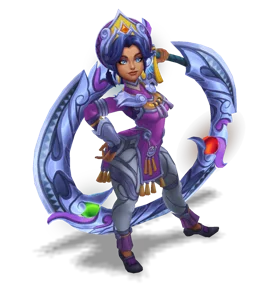 Lunar Empress Qiyana Tanzanite chroma