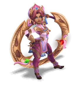 Lunar Empress Qiyana Rose Quartz chroma