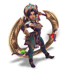 Lunar Empress Qiyana Obsidian chroma