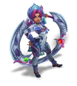 Lunar Empress Qiyana Pearl chroma