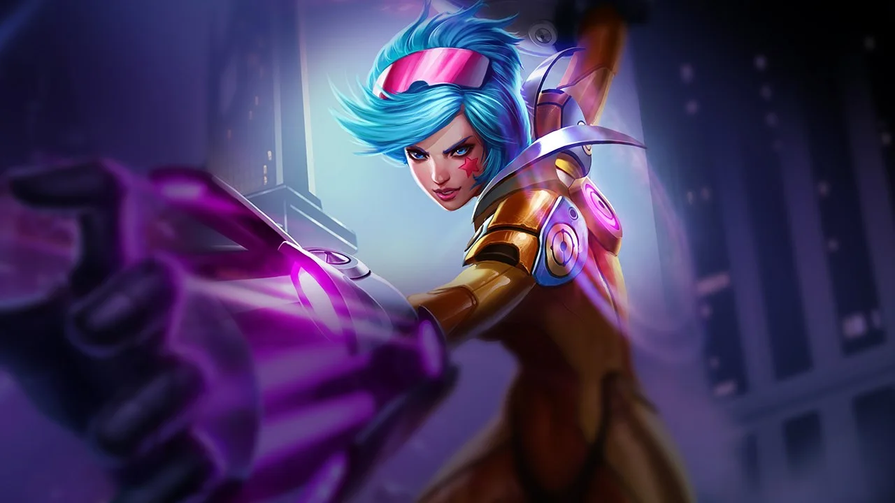 Neon Strike Vi splash art