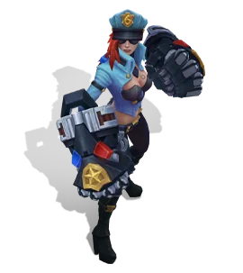 Officer Vi Aquamarine chroma
